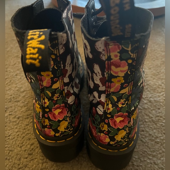 Floral Sinclair Dr. Martens - Picture 2 of 4